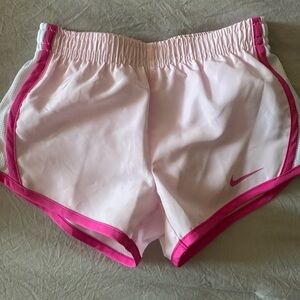 Nike Girls Pink Athletic Shorts